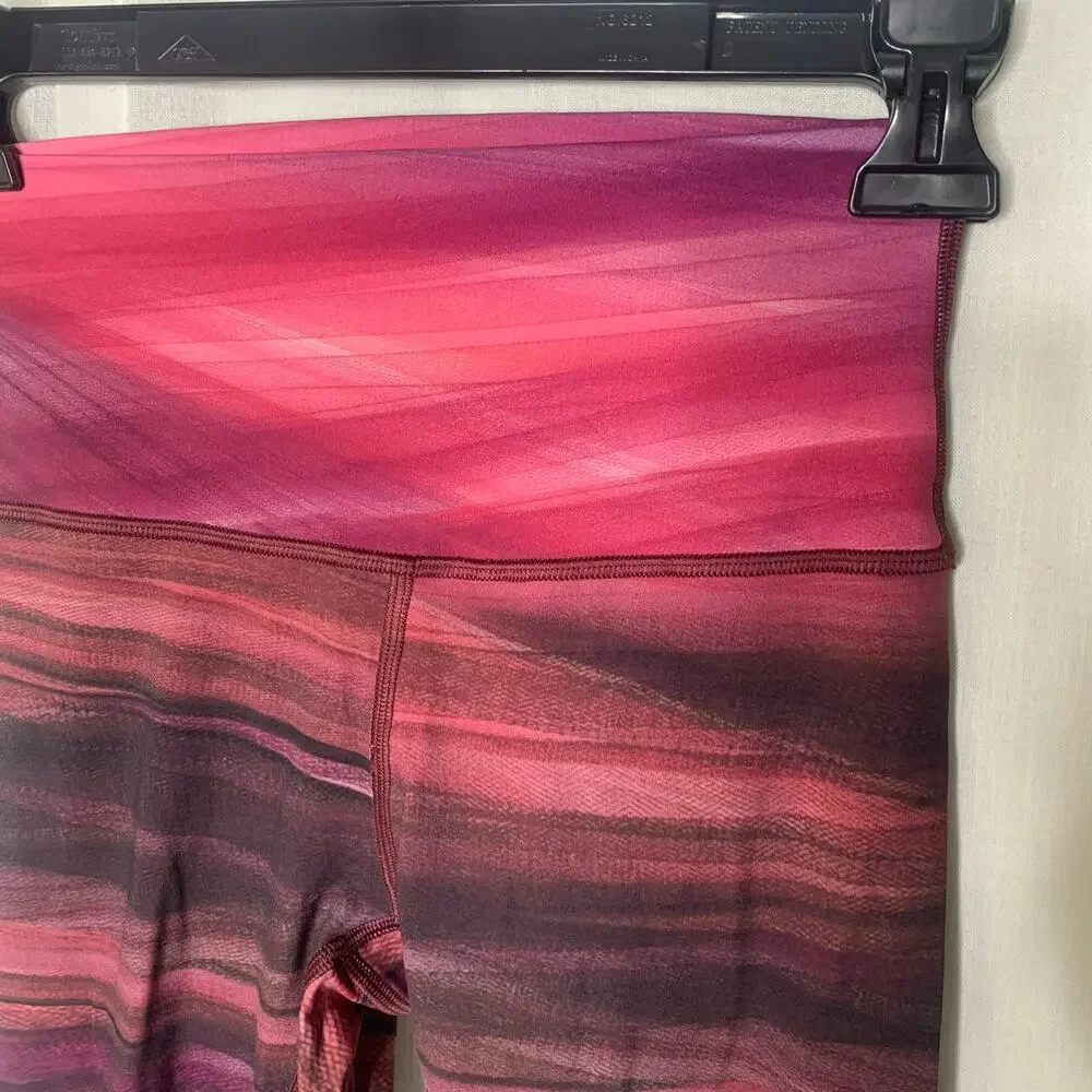 Lululemon Wunder Under High Rise Tight Eiko Pink Print